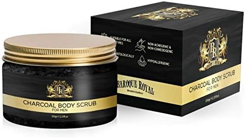 Baroque Royal Men's Facial Scrub (Activated charcoal)