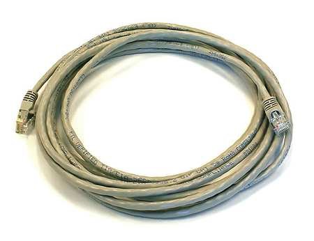 Cable Ethernet Cat 6 de 14 pies gris miniatura 1
