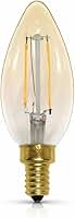 Lâmpada LED Filamento Vela 4W E12 Bivolt 2400K – Branco Quente, Estilo Retrô Decorativo, 300lm, 360°, Ideal para Lustres e Ambientes Aconchegantes – Opus