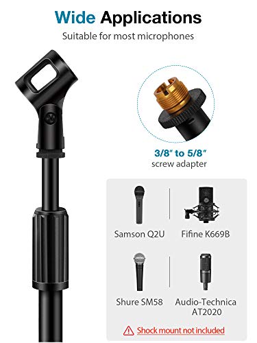 Innogear MS250 Mic Stand, Microphone Stand Floor Detachable Boom Mic Arm Stands thumb #5
