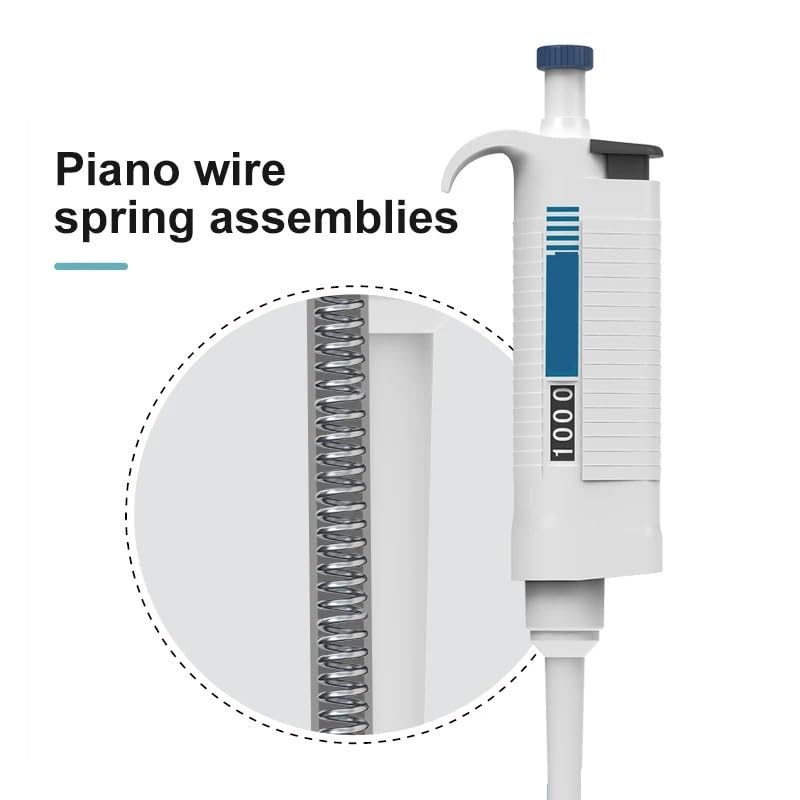 Laboratory Pipette Autoclavable Digital Adjustable Micropipette Lab Equipment with Pipette Tips(2-10ml)