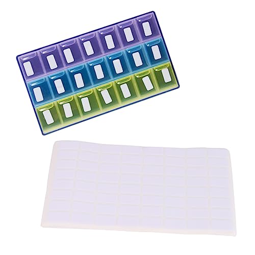 LckCryspho タブステッカーラベル 50枚 白 64個 ? 水玉模様 シール ファイルフォルダー対応 耐久性あり 多用途