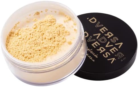 ADVERSA - Vegan Translucent Face Powder - Face Makeup, Loose Setting Powder Makeup, Beauty & Personal Care - Cruelty Free, Gluten Free, Portable Translucent Powder, Oily Skin Control - Banana