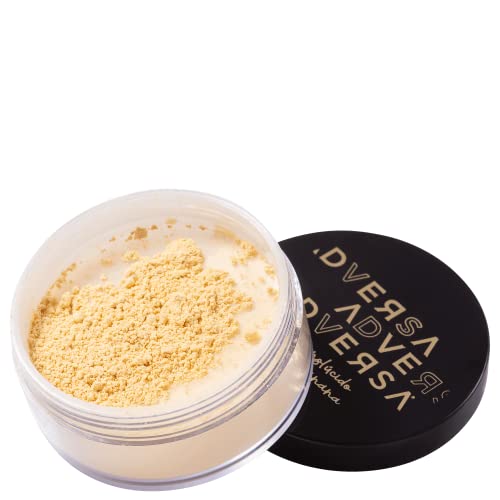 Adversa - Vegan Translucent Face Powder - Face Makeup, Loose Setting Powder Makeup, Beauty & Personal Care - Cruelty Free, Gluten Free, Portable Translucent Powder, Oily Skin Control - Banana #TOP2