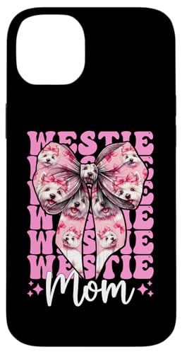 Westie Mom �E�G�X�g�n�C�����h�e���A �� ��̓� �R�P�b�g �X�}�z�P�[�X iPhone 14 Plus �p