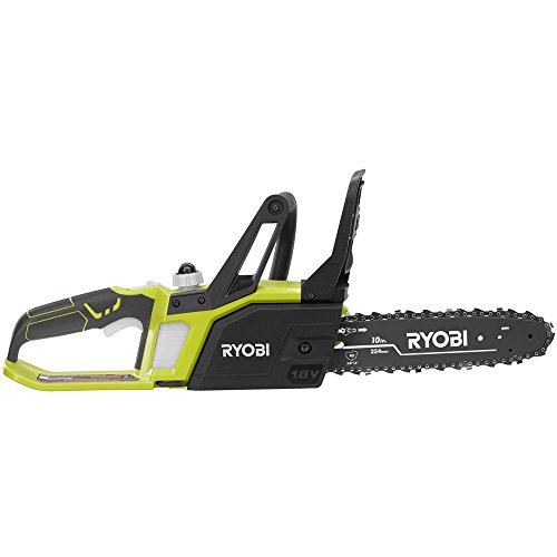 Ryobi ZRP547 ONE Plus 18V Cordless 10 in. Chainsaw with LithiumPlus Battery (Renewed)