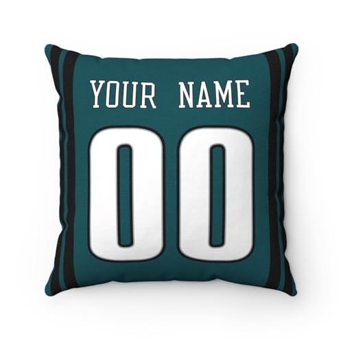Image of ANTKING Philadelphia Throw Pillow Custom Any Name and Number Personalized Gift for Men Women Boys