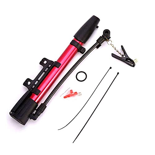 Image of Multicolor Aluminum Mini Bicycle Air Pump