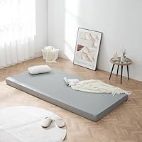 Amazon.co.jp: 10cm高反発マットレス シングル グレー 25D 120N S