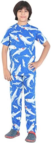 Ninos Dreams Boys Cotton Coord Set/Boys Night Suit/Boys Loungewear/Boys Night Dress