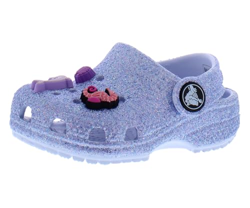 Image of Crocs Classic Glitter Sea Friends Clog PS Girls Shoes