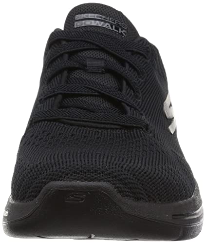 Skechers Men's Gowalk Arch Fit-Athletic Workout Walking Shoe with Air Cooled Foam Sneakers, Black 2, 15 X-Wide2