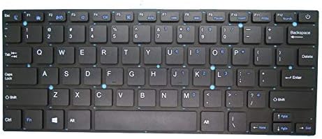 RTDPARTLaptop Replacement Keyboard For HOMETECH HTBOOK 14-232B N1401A Without Frame United States US Black