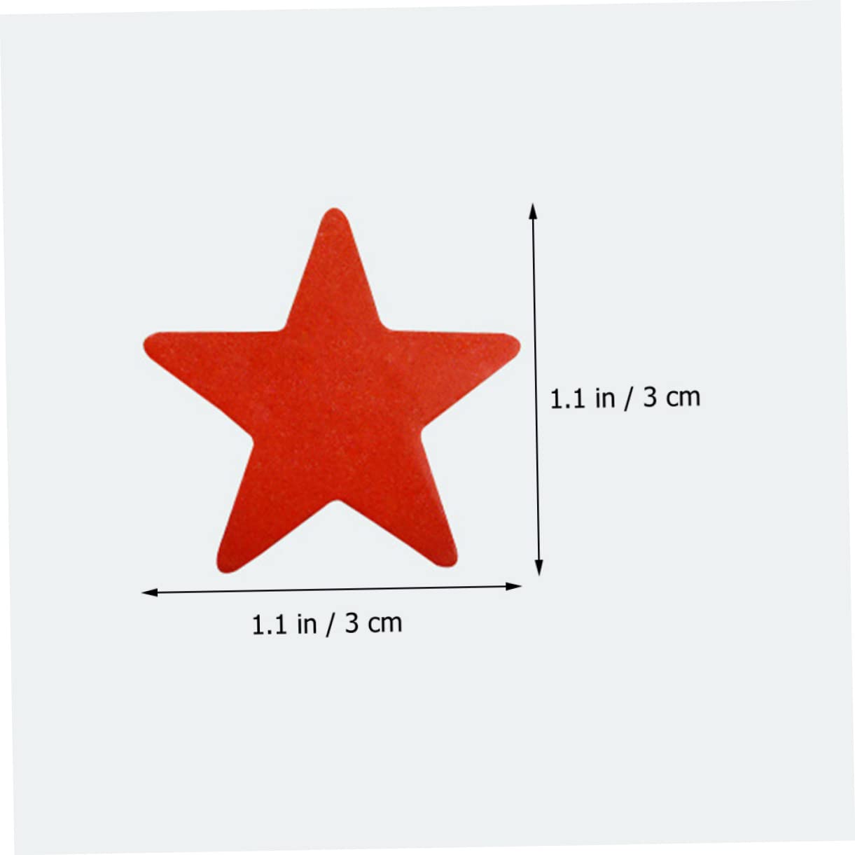 Zerodeko 140pezzi Magneti Decorativi Forma Di Stella Per Frigorifero e Lavagna Calamite Per Ufficio e Casa Per Organizzare Note e Foto