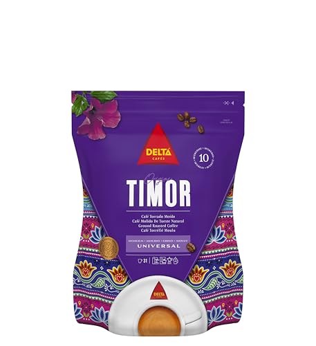 Delta Cafés Origen Timor - Café Molido Equilibrado y...