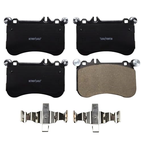 Image of Detroit Axle - Ceramic Brake Pads for 2012-2015 Mercedes-Benz CLS550 E550