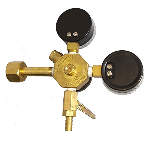 Taprite Co2 Primary Beer Regulator 3741-BR New Draft Wine Soda - Dual High Pressure Gauge by Taprite - Image 2