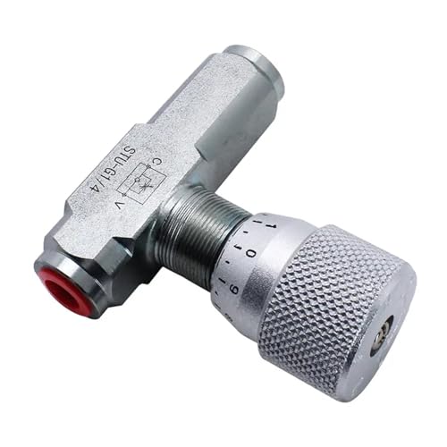 Vanne d'étranglement STU-G3/8 pour stabiliser la pression hydraulique