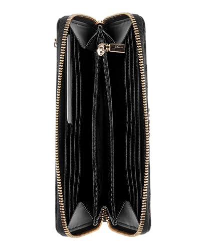 GUESS Adelasia Large Zip Around Wallet, Black2