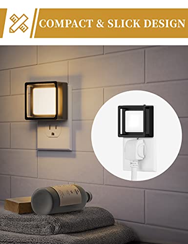 image for LED Night Light, DORESshop Night Lights Plug Into Wall [4 Pack] with D