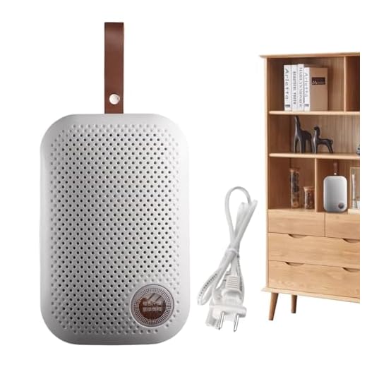 Desumidificador de ar doméstico | Máquina absorvedora de umidade elétrica muda com cordão,Produtos de desumidificação do ar de para armário de sapatos, armário, estante, roupa Pinnkl