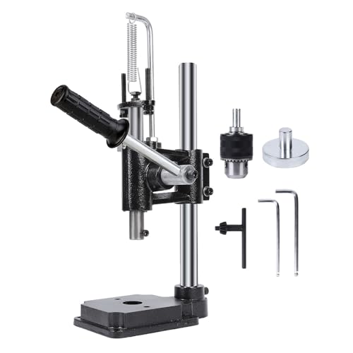 SKMZ Leather Hole Puncher Hand Punching Manual Punch.ductile Iron Base Arbor Presses for DIY Parts Punching, Cutting, Forming Pressing (Round Head Press)