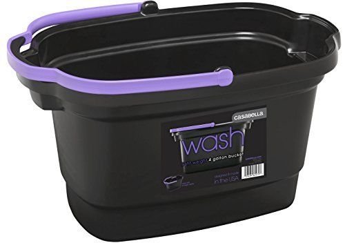 Casabella Neon 4 Gallon Rectangular Bucket New
