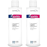 PsoriTIS, Urea 10% Shampoo - Dermatite Seborroica, Cuoio Capelluto incline alla Psoriasi, Forfora, Squame, Pelle Pruriginosa, Squamosa, Infiammata, Sollievo Idratante Lenitivo, Germe di Grano (2 pack)
