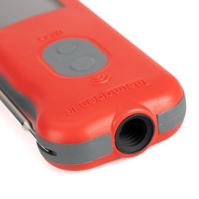 Thermomètre Infrarouge avec Sonde Dépliable Thermapen® – Thermomètre Alimentaire Professionnel 2-en-1 (Sans Contact + Sonde), Haute Précision, Émissivité Réglable, Certificat d’Étalonnage