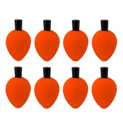 Set of 8 Lightweight Foam Fishing Floats