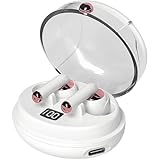 Gabba Goods TrueBuds Chrome Wireless Premium Earbuds with Charging case for Bluetooth Ear Buds (White)