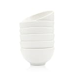 6er-Set 300ml hochwertiger Keramik Schalen - Ideal für Eis, Desserts, Snacks und mehr - Stapelbar, Kinderfreundlich, Leicht zu Reinigen in der Spülmaschine