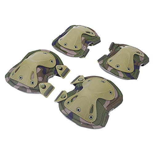 Tactical Pads �T�o�C�o���Q�[������ �G�A�\�t�g �M�A �A�E�g�h�A �V���[�e�B���O �ˌ� ��� �o�R���]�� �^�N�e�B�J�� �R���o�b�g �p�b�h �ی�� �G �I �v���e�N�^�[ �G���{�[�p�b�h �j�[�p�b�h ���ʕ� - ���ʕ� Woodland