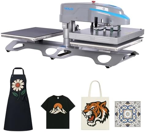 16x20 Pneumatic Dual Platen Heat Press Machine