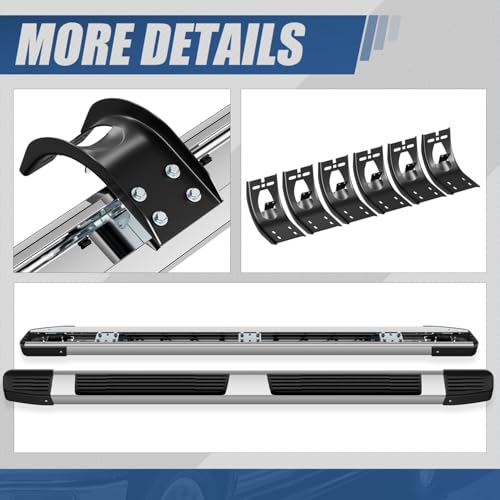 Estribos 6'' Acero Inoxidable Compatible Dodge Ram 09-24 miniatura 6
