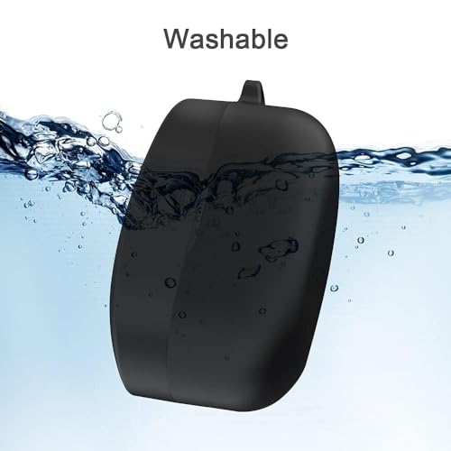 Image of Silicone case Compatible with Sony WF-1000XM4 Earbuds Cover, Soft, Shockproof (Fits only Sony WF-1000XM4 Earbuds case, ONLY Silicone Cover Included) (Dark Green)