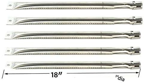 Uniflame GBC873W, GBC873W-C, GBC976W, Perfect Flame GSC3318, GSC3318N, 25586, 225203 (5-PK) Stainless Grill Burner
