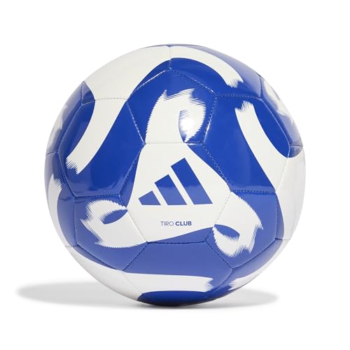 adidas Tiro Club Ball for Unisex Adults WHITE/ROYBLU 37 EU