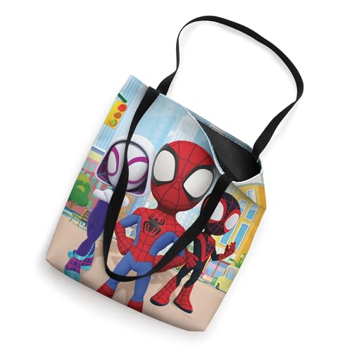 Bolsa tote del equipo Spidey y sus amigos asombrosos de Marvel miniatura 2