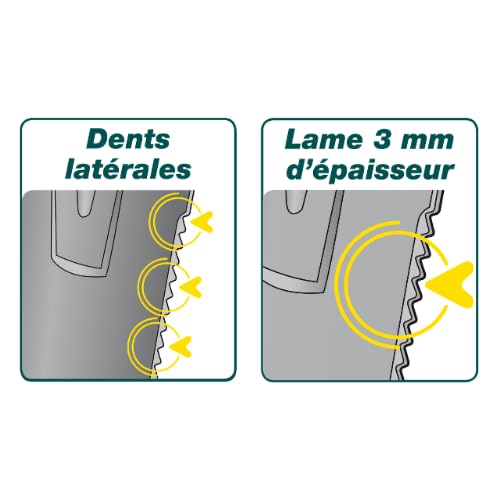 Louchet Leborgne Duopro 33 cm avec manche béquille Novagrip pour la transplantation - 6