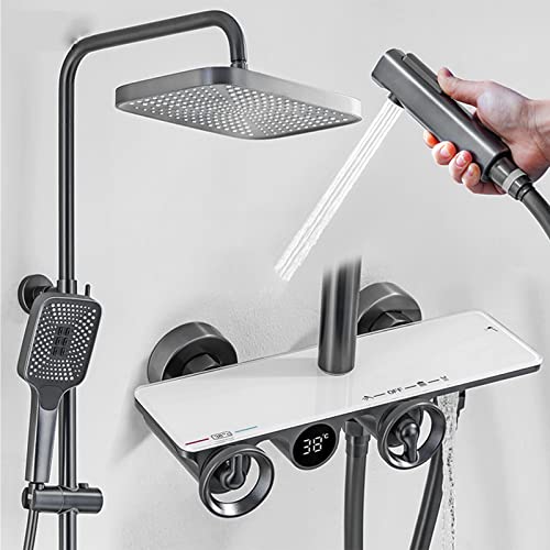 Robinet de baignoire mural et mitigeur thermostatique pour douche sécurisée