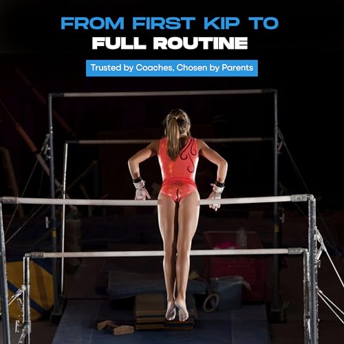 image for Gibson Athletic Single Buckle Just Right Uneven Bar Grips, Gymnastics,