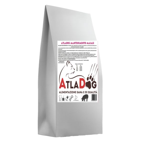 ATLADOG CROCCHETTE PER CANI 20 Kg MANTENIMENTO AL MAIALE