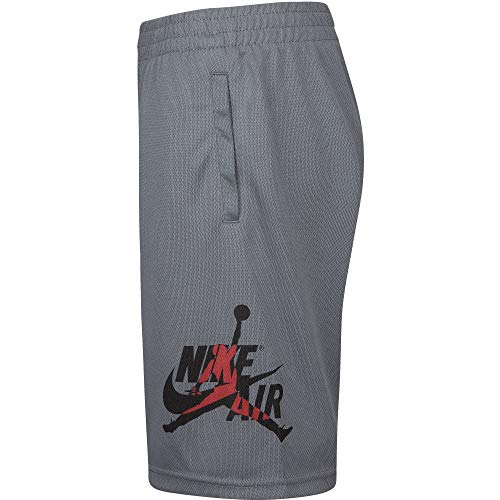 Jordan Boys Youth Classics Jumpman Mesh Shorts Size M, L, XL (Dark Grey, Medium)2