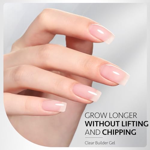 Gaoy Gel Top Coat, Builder Gel And Base Coat Set thumb #3