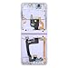 MPXPOTTHW Cell Phone Replacement for Galaxy Z Flip4 SM-F721 LCD Screen Digitizer Full Assembly with Frame Spare Parts