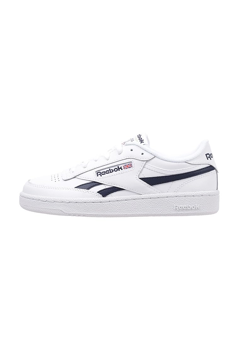 Reebok Men Club C Revenge Sneaker, FTWR White/Vector Navy/FTWR White, 4.5