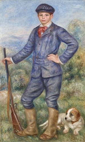Impression Toile Jean Renoir Chasseur, Peinture Auguste Renoir 60x90