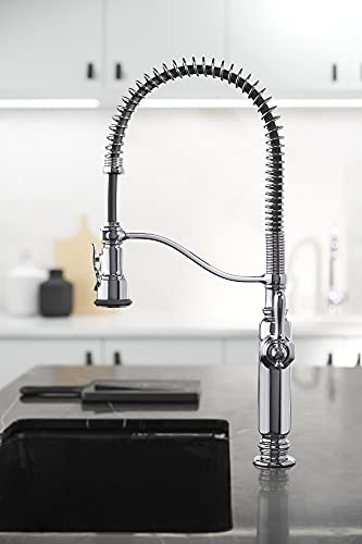 Kohler 77515-Cp Tournant Semi-Professional Pull-Down Kitchen Sink Faucet, Standard, Polished Chrome #TOP1