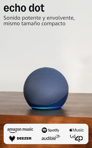 Miniatura 2 de Echo Dot (Última generación) | Altavoz inteligente wifi y Bluetooth, con sonido más potente y de mayor amplitud | Azul marino, con Acceso Anticipado a Alexa+